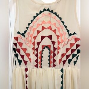 inLUV NWOT Women’s Geometric Aztec Patterned Maxi Dress